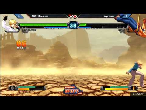 UFGT9 - AGE | Romance Vs. Alphonso - KOF XIII Winners Semi Finals