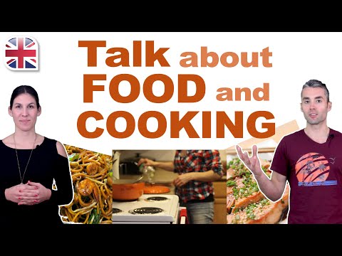 Talk About Food and Cooking in English - Spoken English Lesson