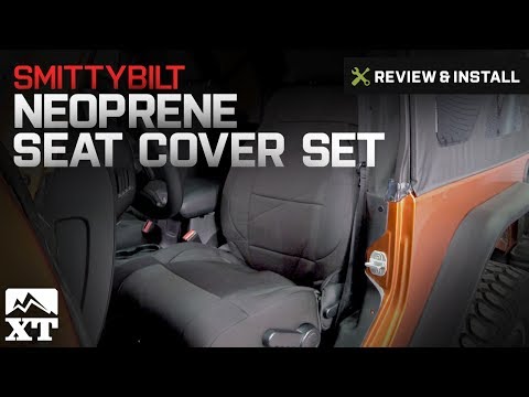 Jeep Wrangler Smittybilt Neoprene Seat Cover Set Front/Rear (2007-2017 JK) Review & Install