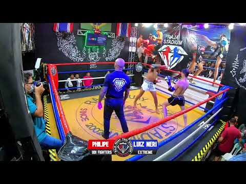 PHILIPE UDI FIGHTERS VS LUIZ NERI EXTREME LUTA DE MUAY THAI