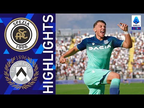 Video highlights della Spezia vs Udinese (0 a 1) - Giornata 3 - Fantacalcio e fantamedie