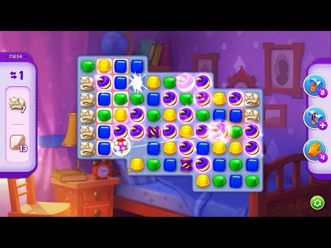 Homescapes Level 11654 No Boosters Gameplay #Bubunka