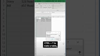 Table. You will need to turn your data into a table to maximize use of several Excel functions. This is how to do it. - Excel Xpert tutorial video