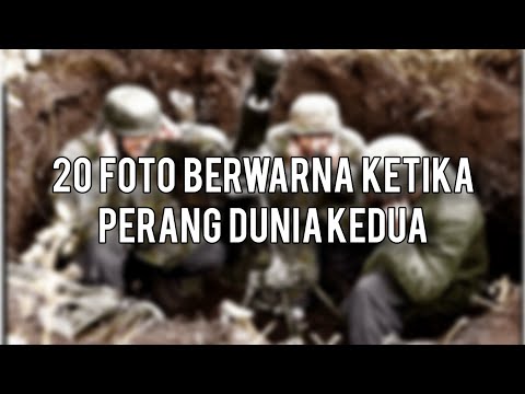 20 Foto Berwarna Yang Sangat "Rare" Ketika Perang Dunia Kedua Berlangsung!
