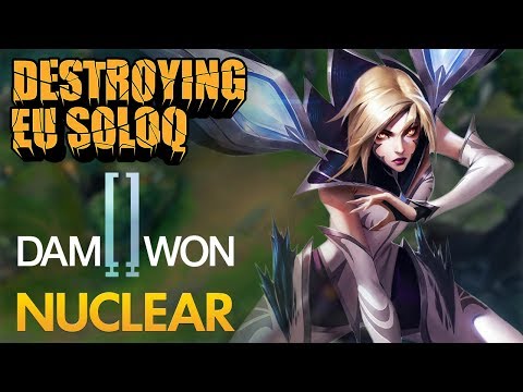 Destroying EU SoloQ: Damwon Nuclear - Kai'Sa Bot Lane - KDA 27/4/5