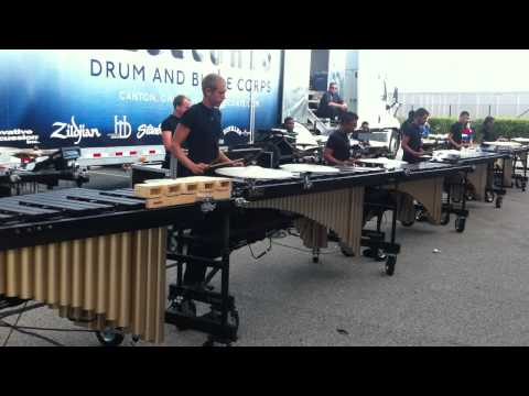 Bluecoats - 2012 - Front Ensemble
