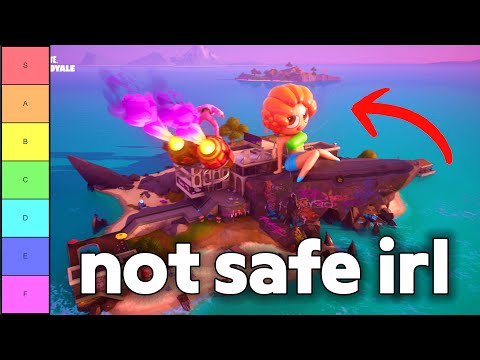 Ranking Fortnite Locations By How Livable They Are