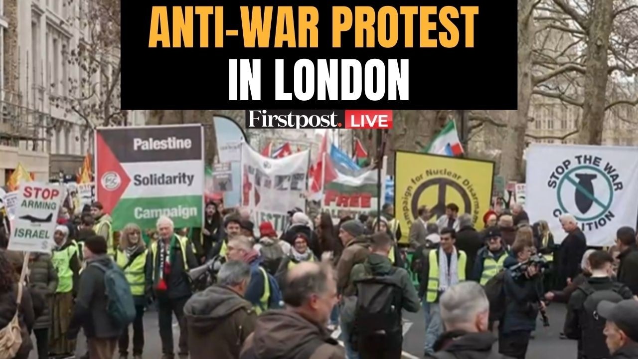 London Protests LIVE: Protest in Central London, Organised by Stop The War Coalition | N18G