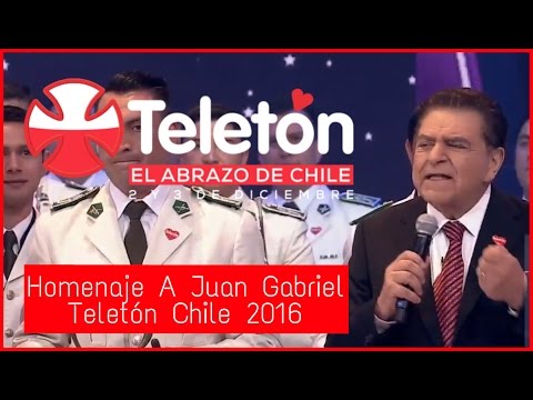 Homenaje A Juan Gabriel Teletón Chile 2016