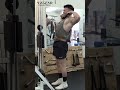 トップフィジーク選手 伊吹主税選手の肩トレ「伊吹式 ケーブル・アップライトロー 1」 #shorts【ビーレジェンド プロテイン】