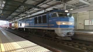 3095レ 小松駅通過 ハピラインふくい普通列車追い抜き