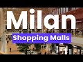 Top 10 Best Shopping Malls In Milan Italy English