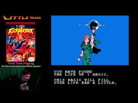 KickMaster - First Time Playing - NES - Great game!