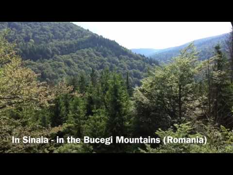 No topo das montanhas Bucegi