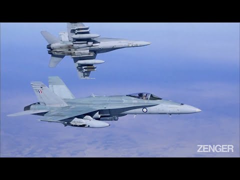 Classic Hornet Fighter Jets Final Farewell Flight After Over 30 Years Of Service