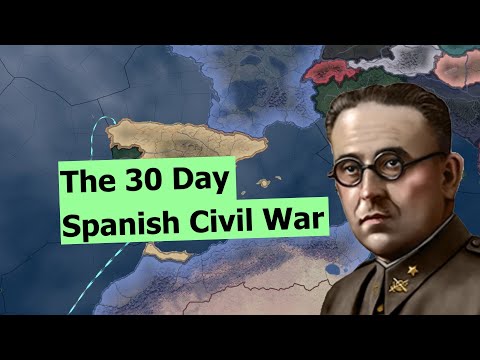 HOI4: The 30 Day Spanish Civil War