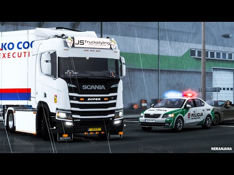 ETS2 Mods v1.44 | Real Emergency AI Pack v1.0 | ETS2 Mods