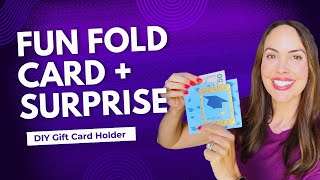 Z Fold Card with Hidden Money Pocket – Easy DIY for Any Occasion