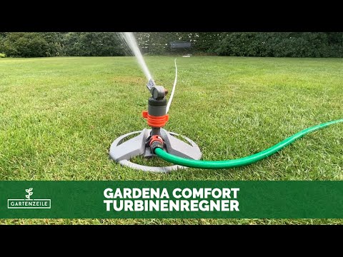 Gardena Comfort Turbinenregner im Test! Perfekter Regner für große Rasenflächen?