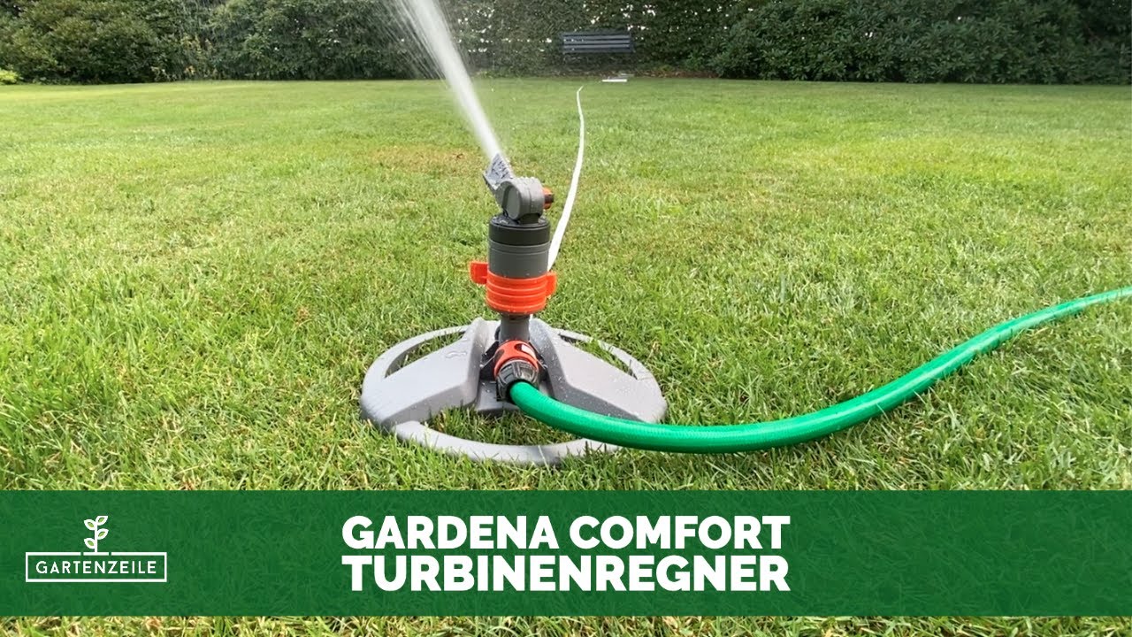 Gardena Comfort Turbinenregner im Test! Perfekter Regner für große Rasenflächen