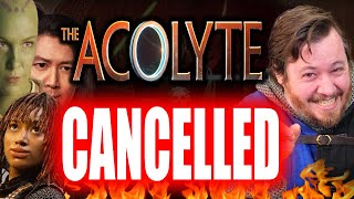 Star Wars the ACOLYTE IS CANCELLED and fans REJOICE!