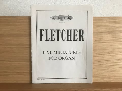 Thumbnail for Andrew Fletcher - Five Miniatures for Organ by Andrew Fletcher