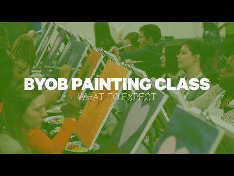 Painting Class for Two or Four with Supplies from Puff Pass & Paint (Up to 21% Off) - Second Medium