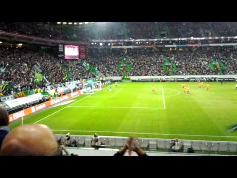 13/14 - Sporting Clube de Portugal 4 - 0 Vitória de Setúbal - Golo de Adrien Silva