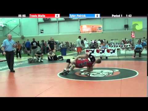 86 KG Travis Mallo vs  Tyler Patrick