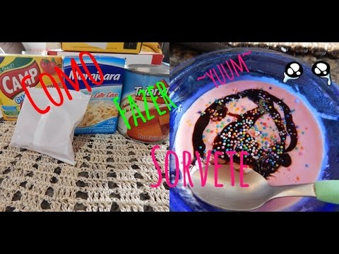 Como Fazer Sorvete em Casa