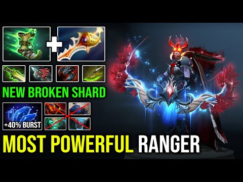 This NEW 40% Burst Frost Arrow Made Drow the Most OP Range Carry with Force Boots + Rapier DotA 2