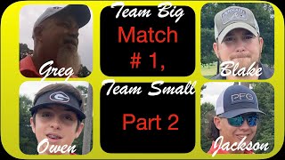 Greg & Blake VS Owen & Jackson, Match #1, Part 2. The conclusion
