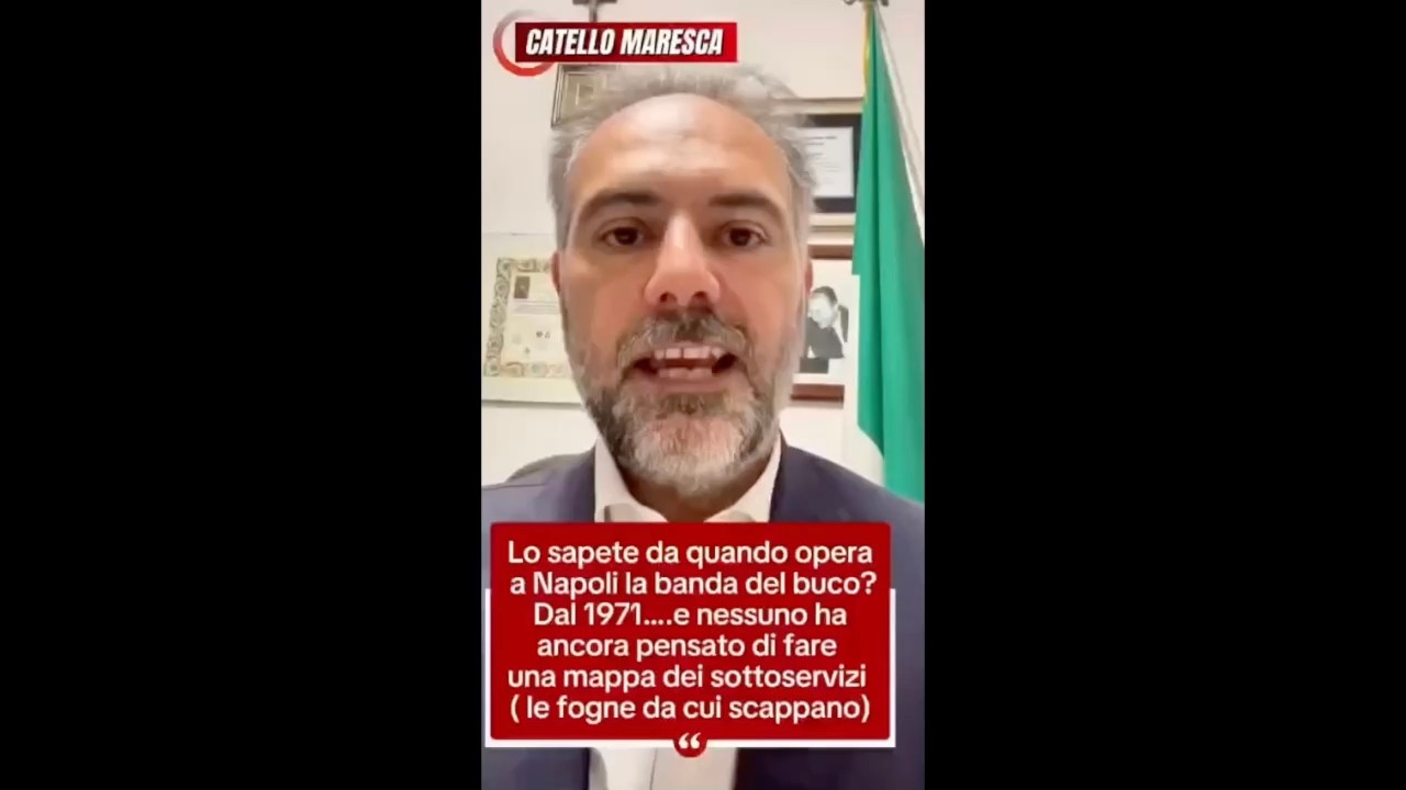 RAPINA A NAPOLI, MARESCA: "LO SAPETE DA QUANDO OPERA A NAPOLI LA BANDA DEL BUCO?