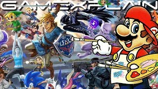 How Super Smash Bros. Ultimate's "Everyone Is Here" Artwork Came To Be!