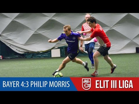 BAYER 4:3 PHILIP MORRIS - ELIT III Liga ZIMA 2017