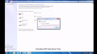 How To Turn Off Bitlocker In Windows 7 (Utimate) (HD)