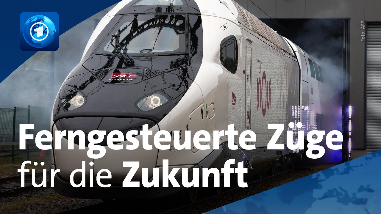 Zukunftstechnologie: Ferngesteuerte Züge im Personenverkehr