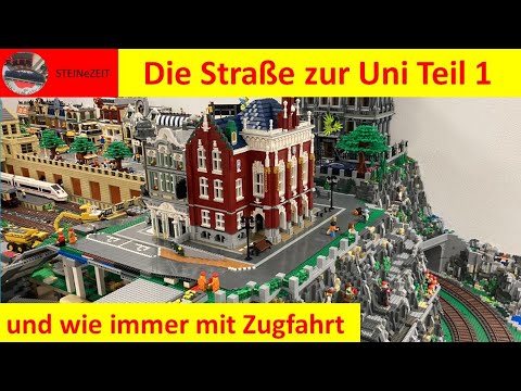 Dietmar´s Brick-World (132) Die Straße zur Uni Teil 1