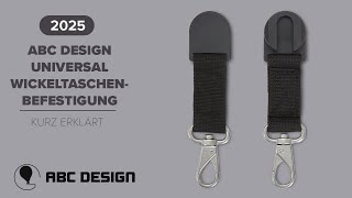 ABC Design Držák na tašku na pleny originál Instalační videomanuál
