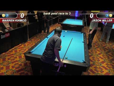 Warren Kiamco v Jason Miller ᴴᴰ 2017 Derby City Classic 9-ball Banks R8