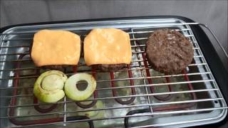 Tefal BG902812 EasyGrill Standgrill Cheeseburger-Hamburger selber machen