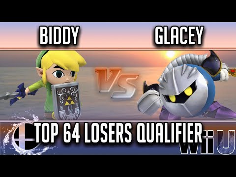 Smash'N'Splash 4  Top 64 Losers Qualifier - TSG | Biddy (Toon Link) vs  Glacey (Meta Knight)