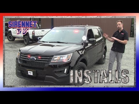 A 2017 Ford Utility Interceptor Slick Top Installation