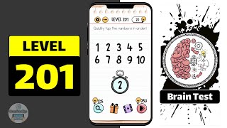 Brain Test Level 201 Walkthrough
