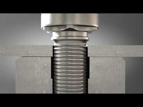 Wie werden Einpressschrauben verarbeitet?