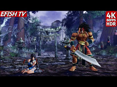 Pure slash no BS - Shiki vs Tam Tam (Hardest AI) - Samurai Shodown | 4K 60FPS