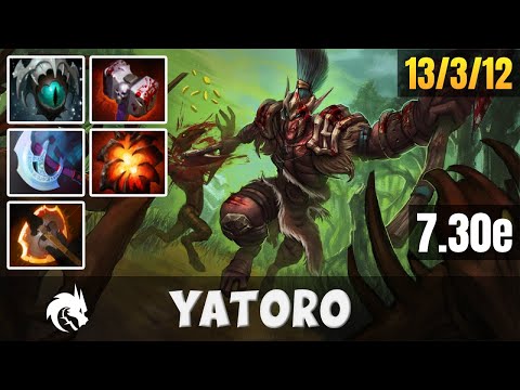 [PRO] TSPIRIT.Yatoro | Troll Warlord vs PC | Dota 2 Pro Gameplay - 7.30e