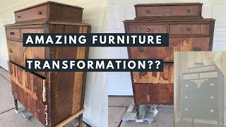 Amazing Furniture Makeover | How To Paint  Wood Furniture| Antique Furniture Painting