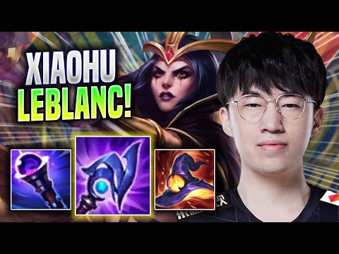 XIAOHU IS A MONSTER WITH LEBLANC! - RNG Xiaohu Plays Leblanc MID vs Azir! | Season 2022