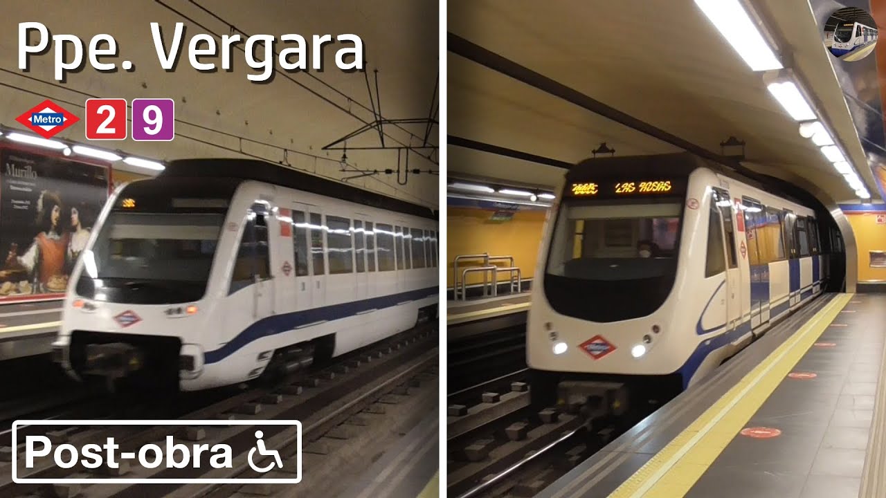 Metro de Madrid - Estación de Príncipe de Vergara L2, L9 | Post-obra